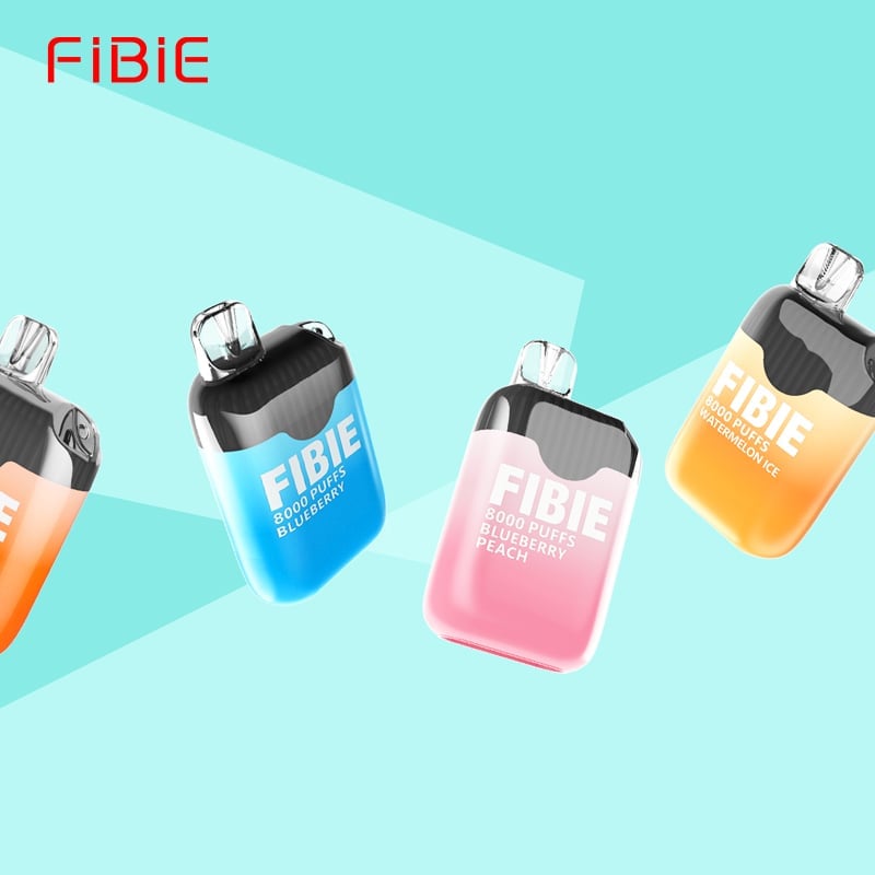 Blueberry-Peach -FIBIE 8000 Puffs Disposable Vapor Wands(8000 PUFFS)