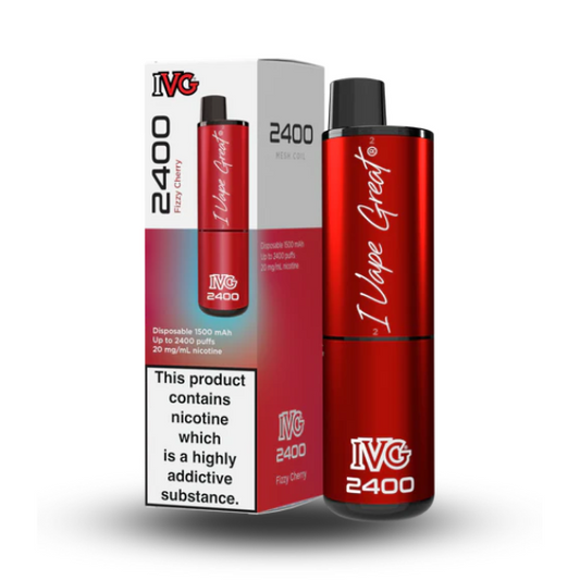 Fizzy Cherry - IVG 2400 Disposable Kit