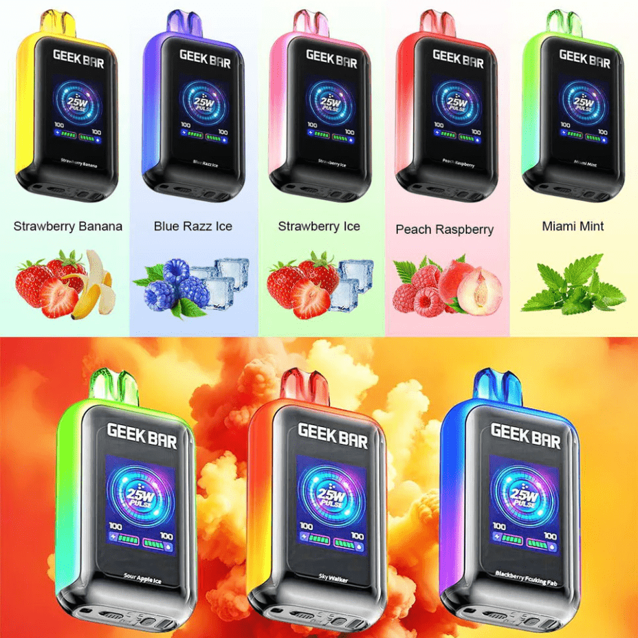 Geek Bar Skyview 25K Disposable Vape -Strawberry Ice