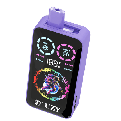 UZY Tornado 30000 30K Puffs :Dual Flavors Disposable Vape with Smart Screen