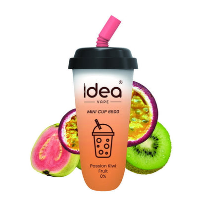 Idea Vape Mini Cup 6500 Puffs Top Brand Disposable Vape Bars Pens  Wholesale,BOX OF 10 PCS Idea Vape Mini Cup 6.5K Kit Nicotine Free-Idea