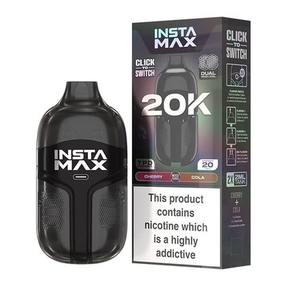 Insta Max 20K Puff Disposable Vape  dual-flavour ， 20000 puffs 650 mAh