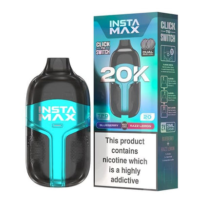 Insta Max 20K Puff Disposable Vape  dual-flavour ， 20000 puffs 650 mAh