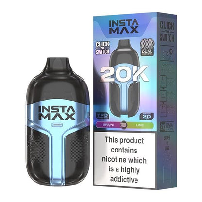 Insta Max 20K Puff Disposable Vape  dual-flavour ， 20000 puffs 650 mAh