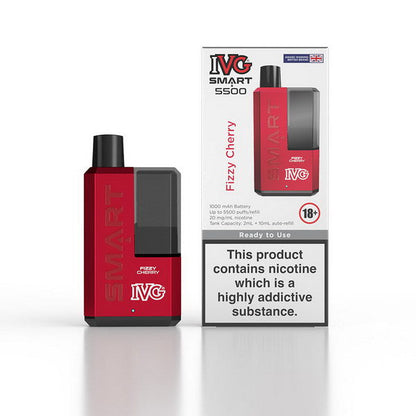 IVG Smart 5500 Refillable Rechargeable Vape Kit