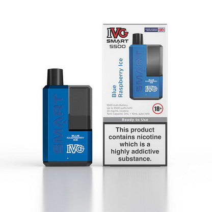 IVG Smart 5500 Refillable Rechargeable Vape Kit