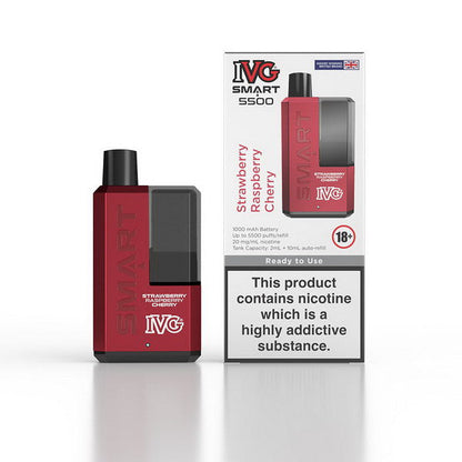 IVG Smart 5500 Refillable Rechargeable Vape Kit