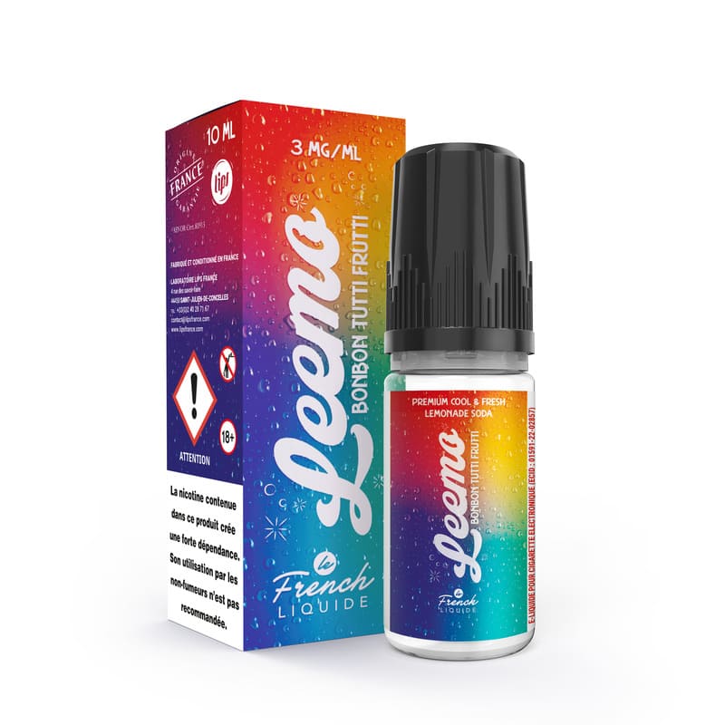 LE FRENCH LIQUIDE Leemo Bonbon Tutti Frutti - E-liquide 10ml
