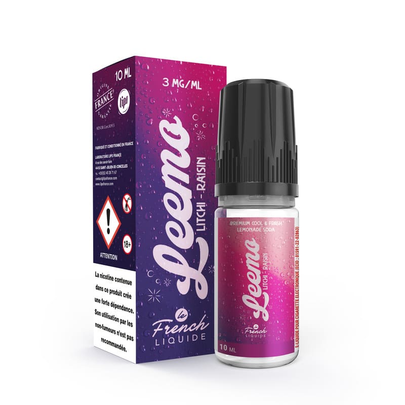 LE FRENCH LIQUIDE Leemo Litchi Raisin - E-liquide 10ml