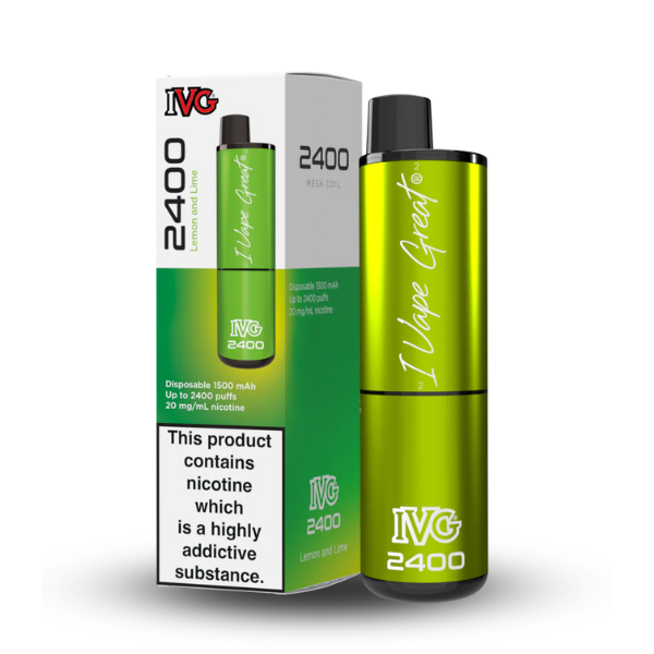 Lemon & Lime - IVG 2400 Disposable Kit