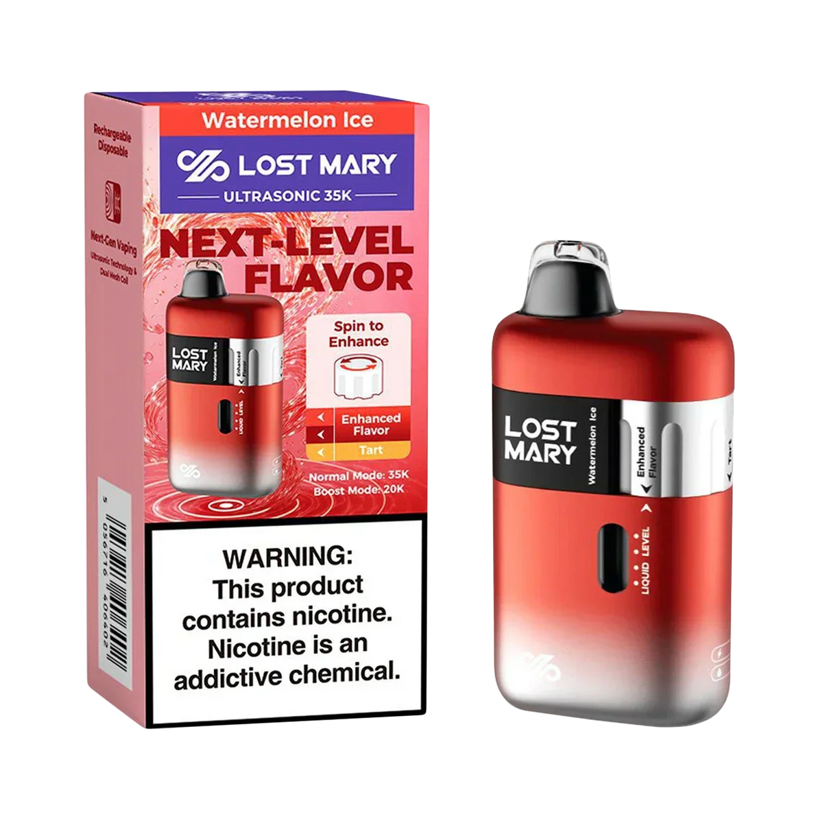 Lost Mary Ultrasonic 35k Disposable