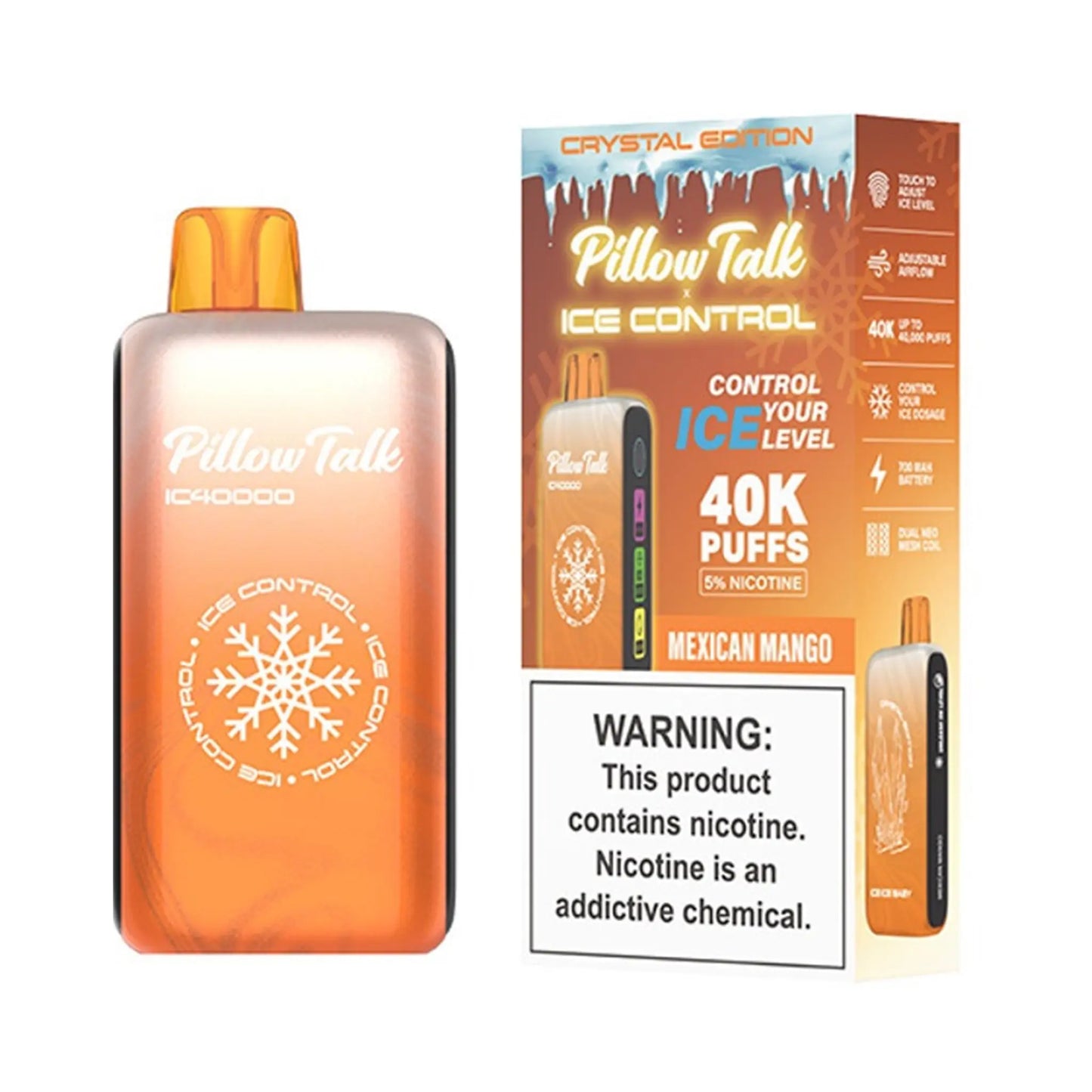 Pillow Talk Ice Control IC40000 Disposable Vape