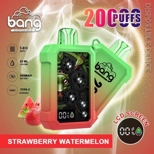 Bang Vape 20000Puffs Wholesale Electronic Cigarette Vape Bang King  20K Desechables Disposable Vape-500mAh Battery, 25ml E-liquid, Multiple Nicotine 12 Flavors