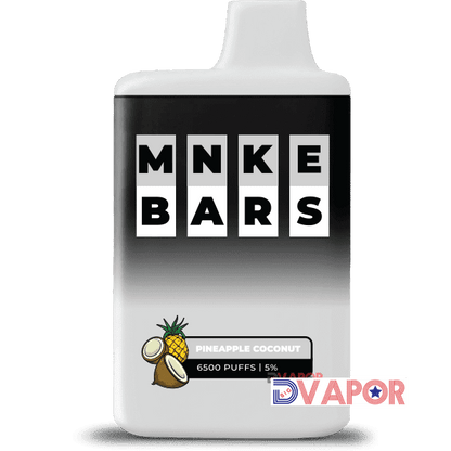 CLEARANCE (Non-Refundable) MNKE Bar 16ml 6500 Puff 5% Rechargeable Disposable Vape