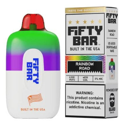 FIFTY Bar Made in the USA 6500 Puff DISCONTINUED