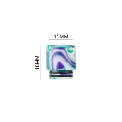 REEWAPE RW-R1 - Pack de 6 Drip Tips 810 Resin