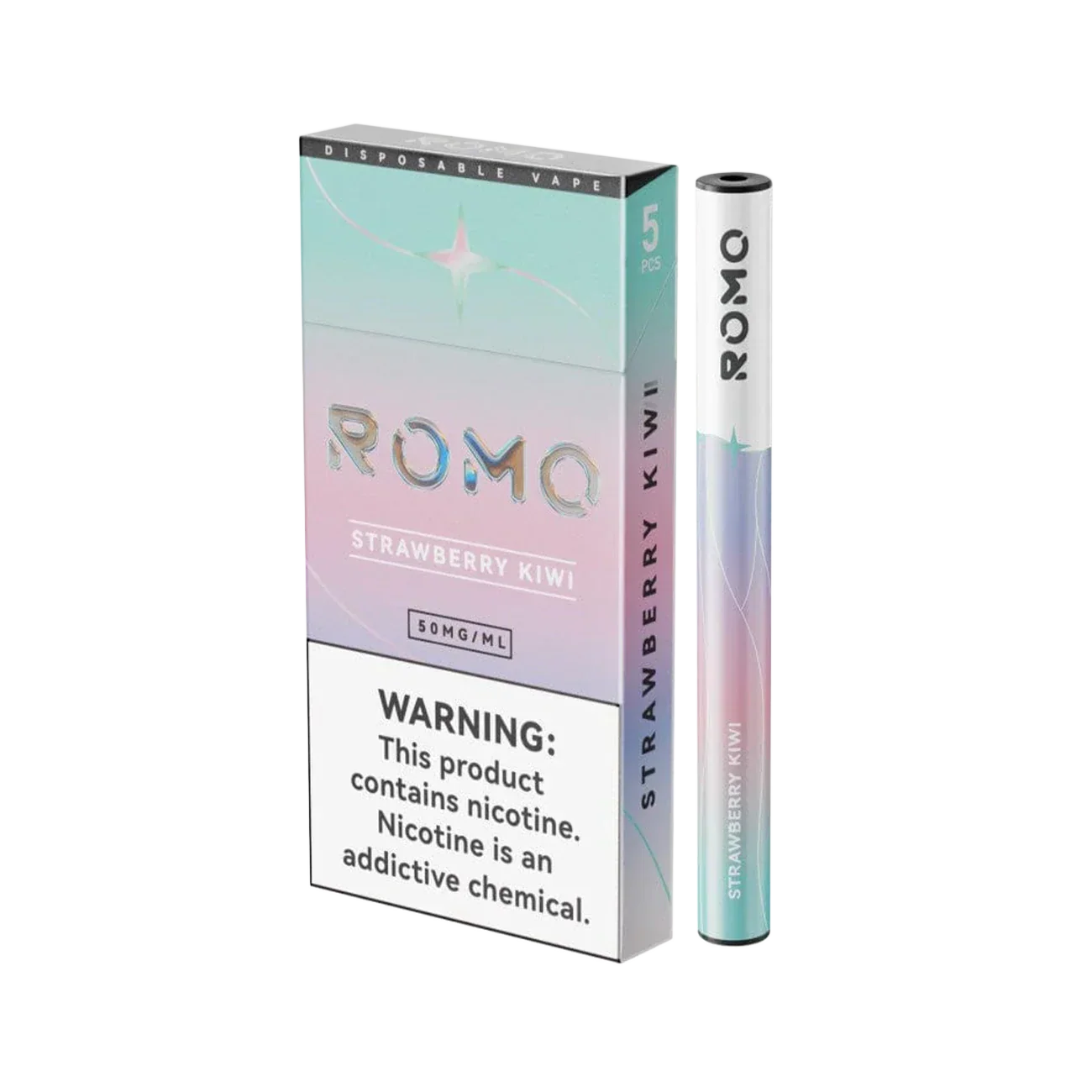 Romo 200 Puffs Disposable Vape 5PK