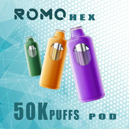 Romo Hex 50K Puffs Pod Disposable Vape