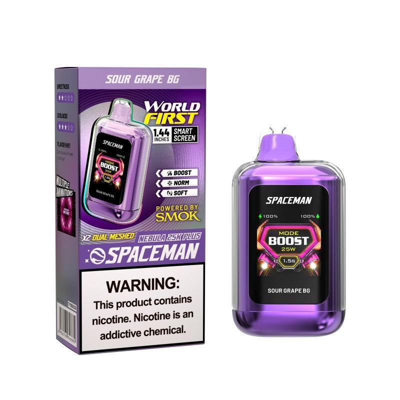 Smok Spaceman Nebula 25K Plus Disposable Vape 5%