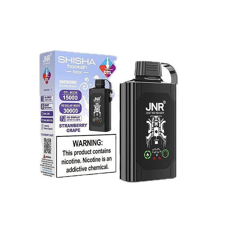 JNR Shisha Hookah Box SH30000 Disposable Vape 20ml 5%