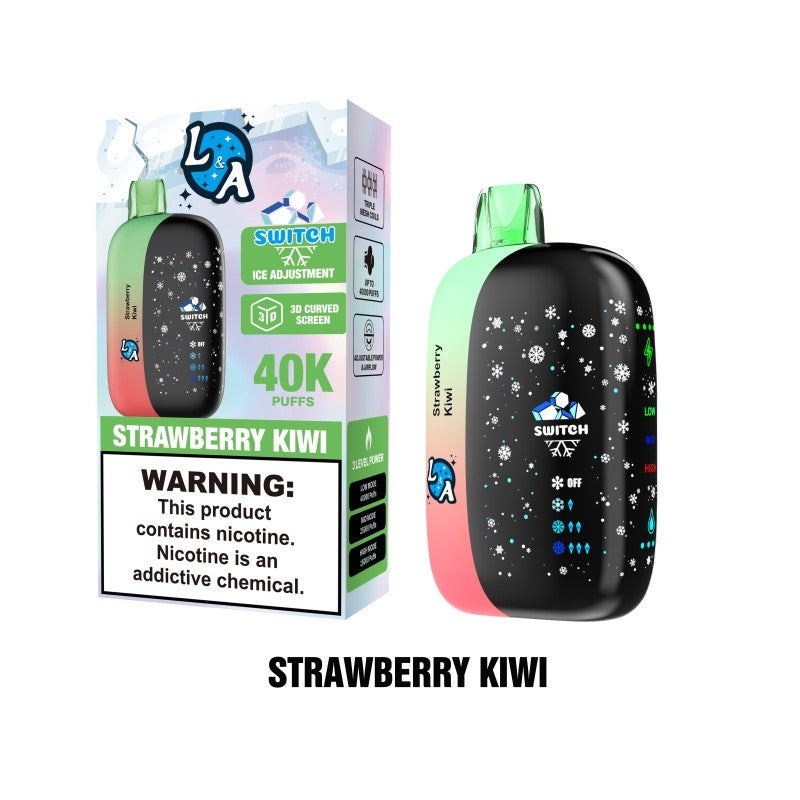 L&A Switch 40K Ice Control Disposable Vape 5%