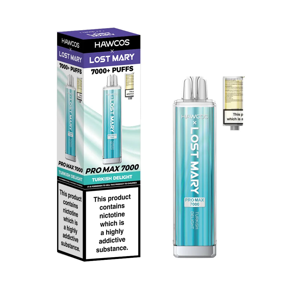 HAWCOS x Lost Mary Pro Max 7000 Disposable Vape