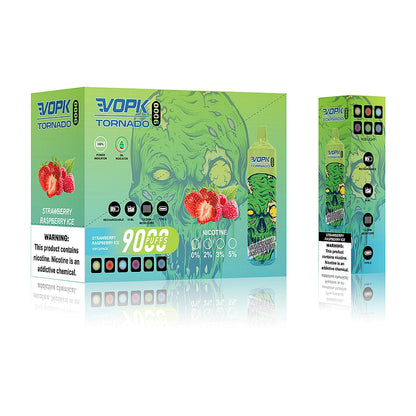 VOPK Tornado 9000 | 9k Puffs Rechargeable Vape | Multiple Flavors