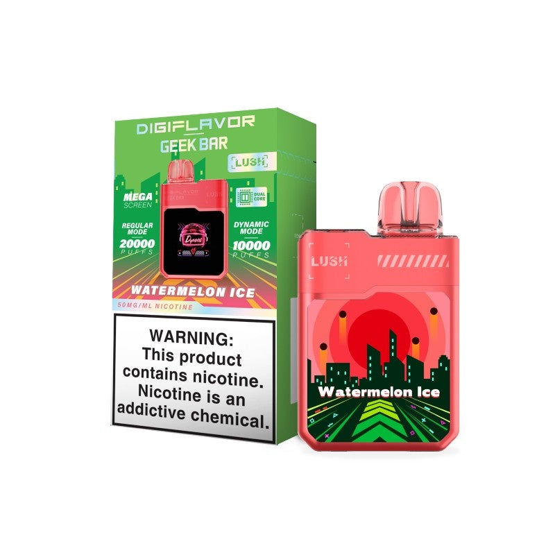 Digiflavor x Geek Bar Lush 20K Disposable Vape (5%, 20ml)
